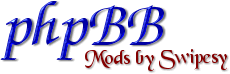 phpBB Mods by Swipesy